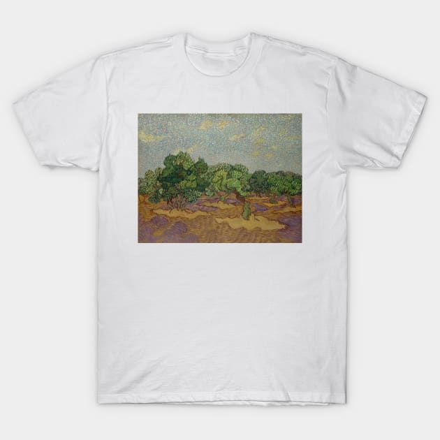 Olive Trees T-Shirt by Art Smart